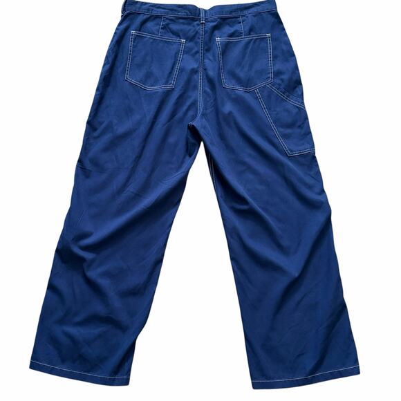 Polo Denim & Supply Womens Contrast Stitch Carpenter Pants 16 Blue Gorpcore - Picture 3 of 12